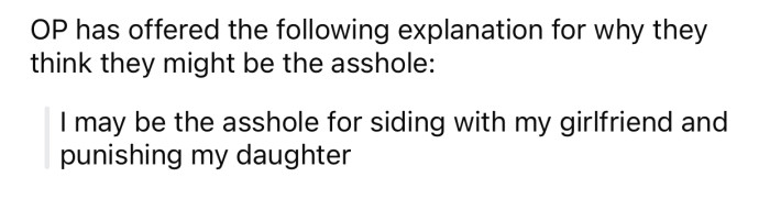 OP thinks he might potentially be the a-hole for the following reason: