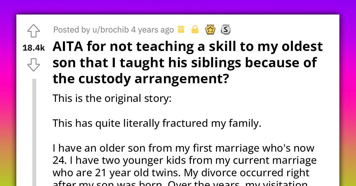 Redditor Caught At Critical Crossroads As Struggling Son Demands Equal Share In Family Business As Compensation For Being 'Left Out' While Growing Up