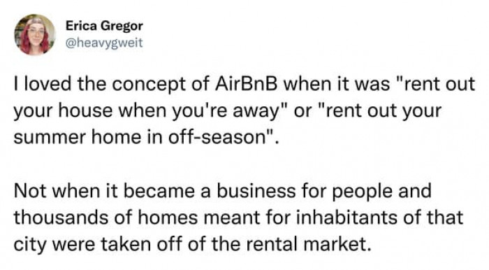 1. It started as a useful alternative, then turned into something entirely different.