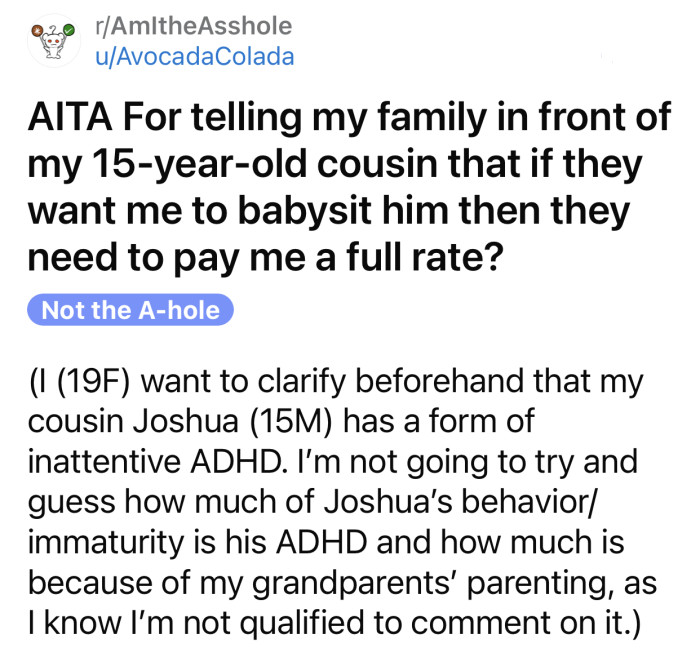 Here's the original post by Reddit user u/AvocadaColada: