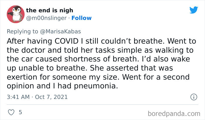 17. When I went for a second opinion