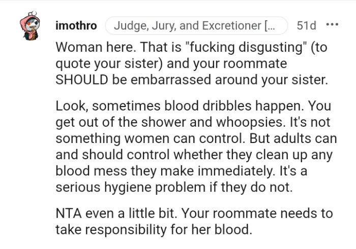 It's a serious hygiene problem if they do not clean up after themselves