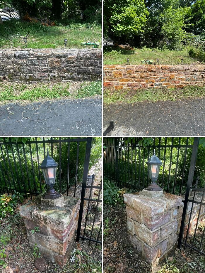 "My 1934 Home Was Looking A Little Grey. I Invested In A Power Washer"