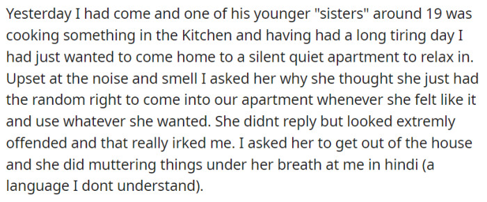 Once, OP found her boyfriend's younger 