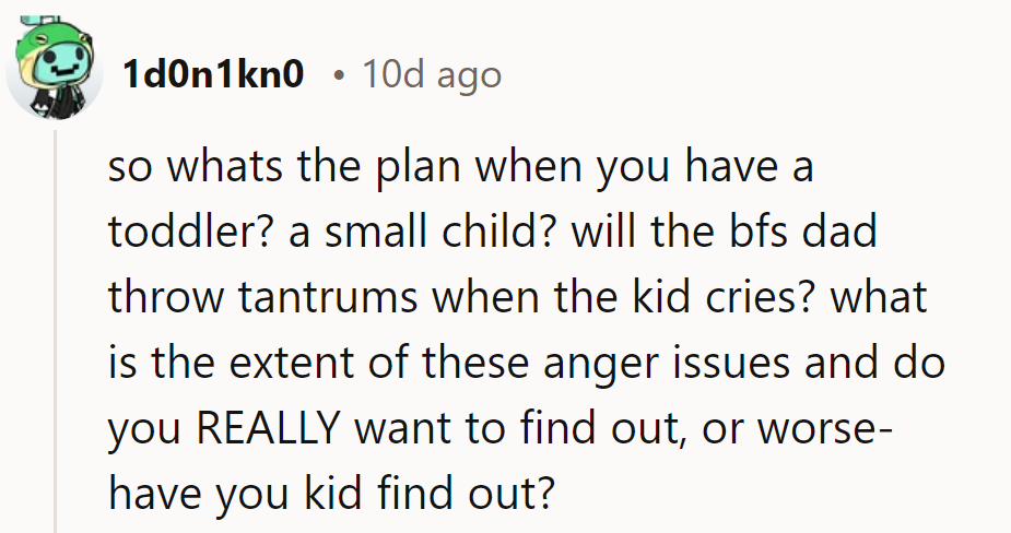 Sounds like Dad needs a crash course in toddler tantrums!