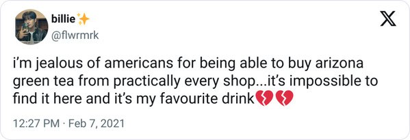 37. The Arizona Green Tea