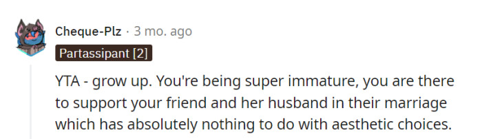 In the grand picture of friendship, it's best to brush off the small splatters of color discord. After all, true friends add vibrancy to life!
