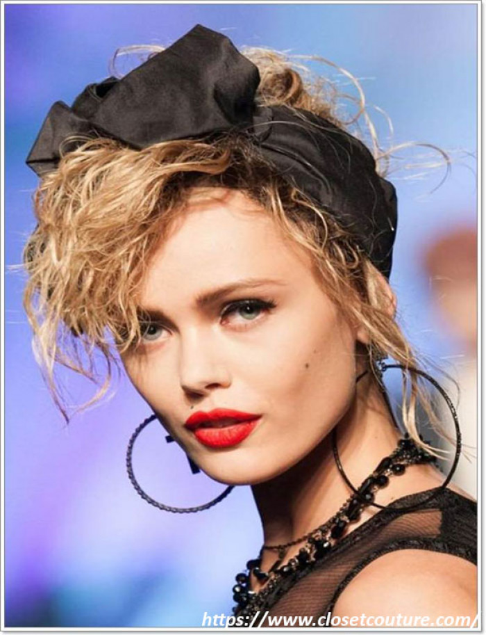 14. High Bun With A Hair Bow