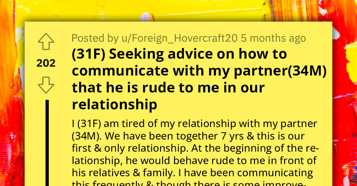 Lady Seeks Advice On How To Remedy Her 7-Year Verbally Abusive Relationship