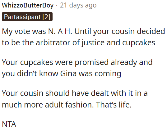 They should have handled the situation more maturely.