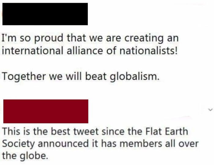 38. Having members all over the globe