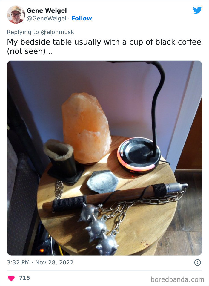 19. Someone has dreams of being a Viking