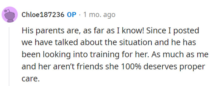 Good to know the husky's grandparents are in for the fur fest!