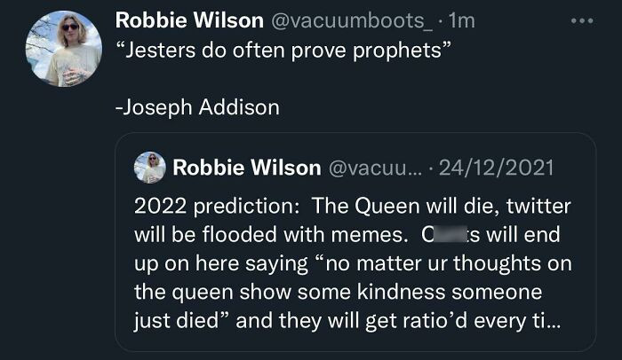 33. The Best Kind Of I Told You So