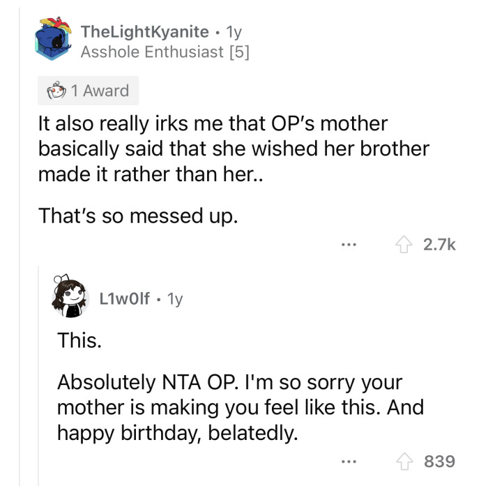 That's one of the worst things you could say to your child.