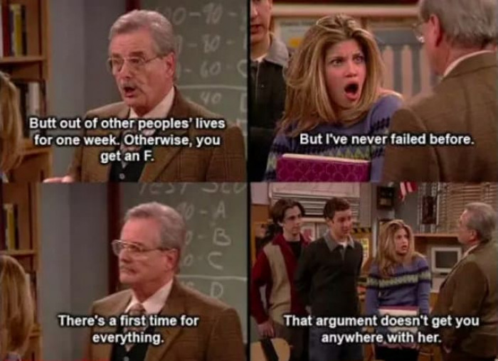 18. Stabbed with the cold hard truth