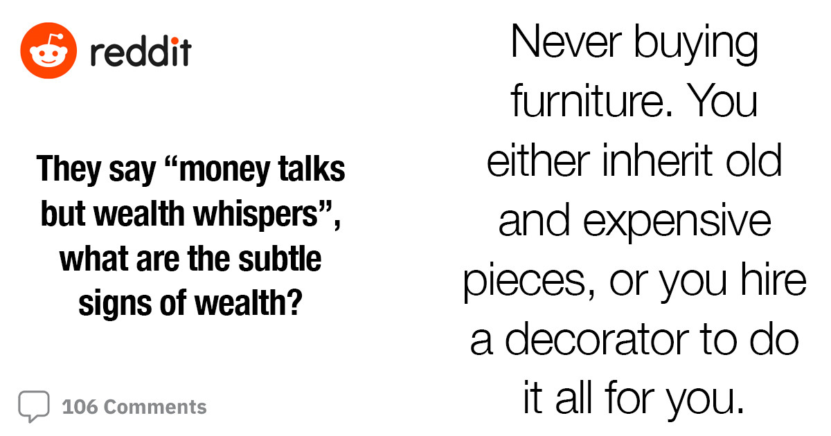 30 Things That Differentiate The Rich From The Truly Filthy Rich