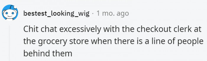 26. Take the bestie chit chat elsewhere