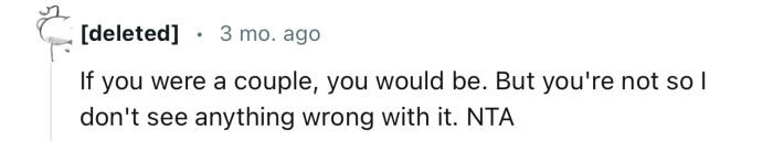 According to this Redditor, OP owes her nothing since they’re no longer together