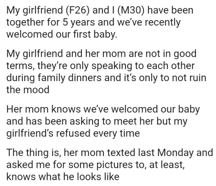 They’re only speaking to each other during family dinners, and it’s only to avoid ruining the mood