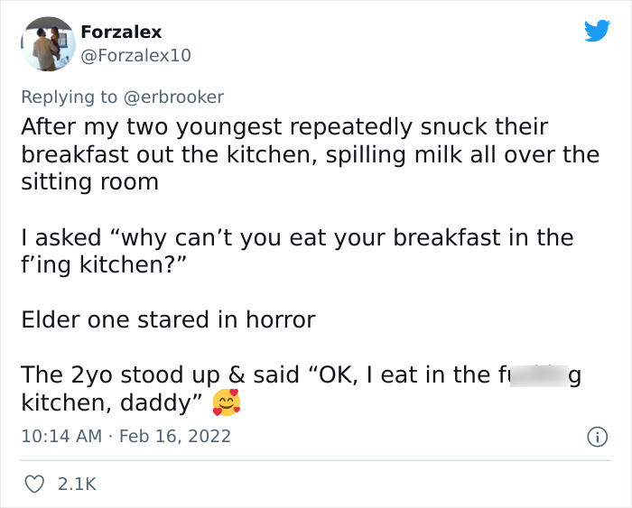 1. It's Daddy's Fault, They're Just Mirroring!