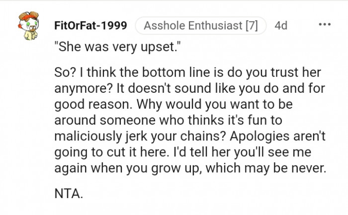 Apologies aren't going to cut it here