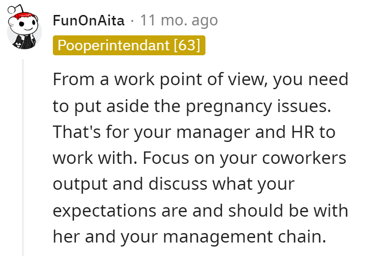 Put aside the pregnancy issues