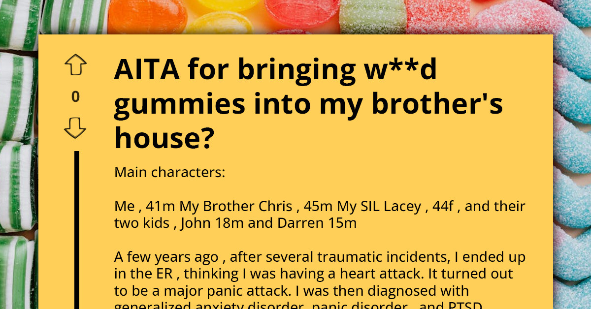 Family Visit Turns Cold After Brother Stumbles On His Guest’s Anxiety “Medicine”