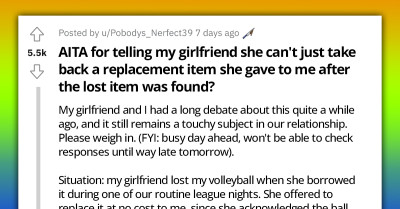 This Exhausting and Ridiculous Relationship Conflict Over a Volleyball Will Make You Appreciate Your Relationship Even More
