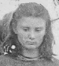 A young lady's bravery.