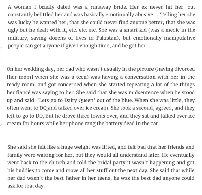 1. Dad to the rescue