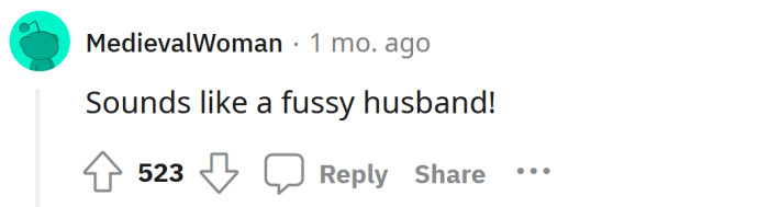 The baby isn't the problem here.