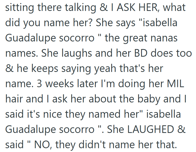 At first, it seemed like a sweet choice steeped in family tradition, until she learned the truth.