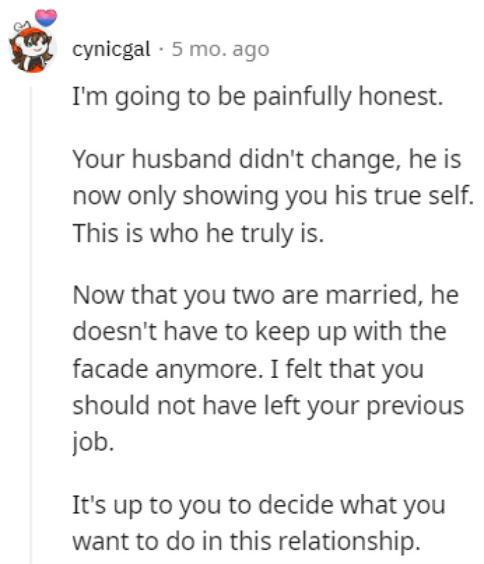 He's showing his true colors