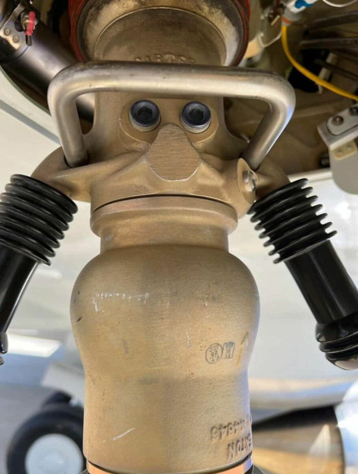 'I Was Fueling Our Aircraft Yesterday And Caught The Fuel Coupling Staring Me Down. He’s Cool, Though'