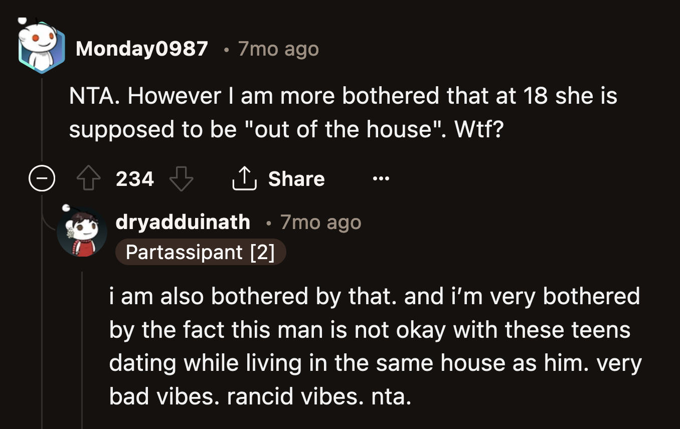 Incredible parenting instincts right there.