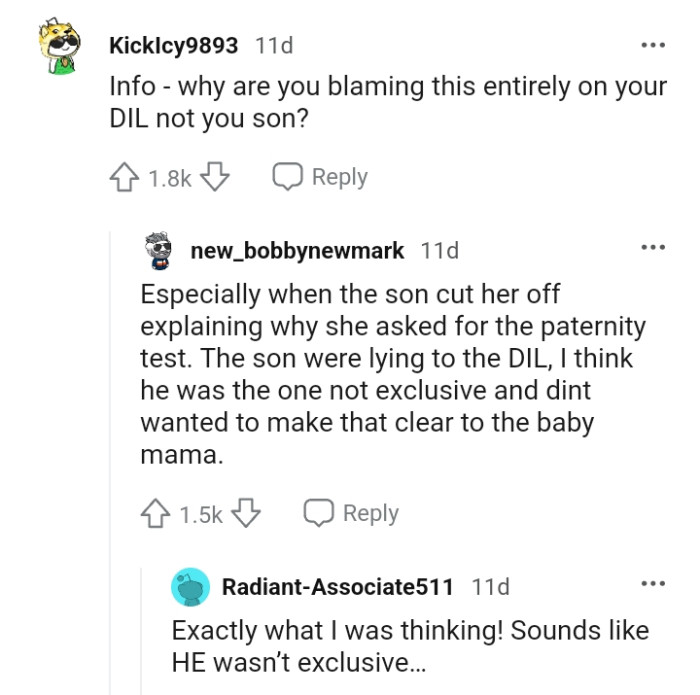 And the Comments from Other Redditors Roll In...