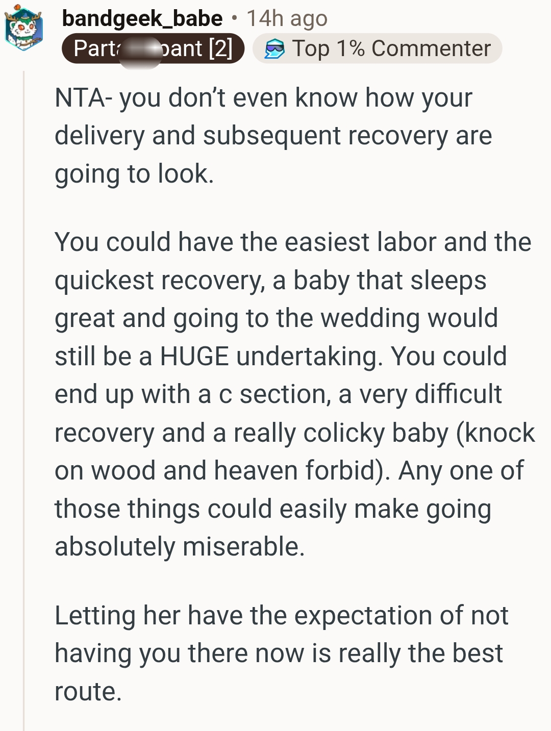 This Redditor believes OP's decision is for the best