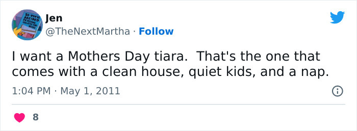 48. Mother's Day tiara