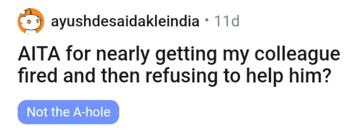 And here comes the headline...