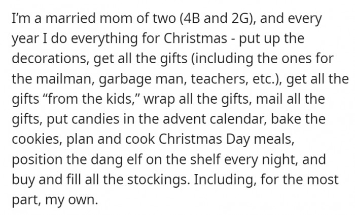 She does literally everything