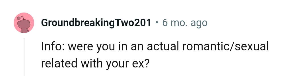 This Redditor needs an answer to the question