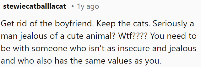 OP should dump the boyfriend.