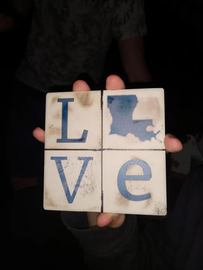 14. “The Louisiana being the O and not the L”