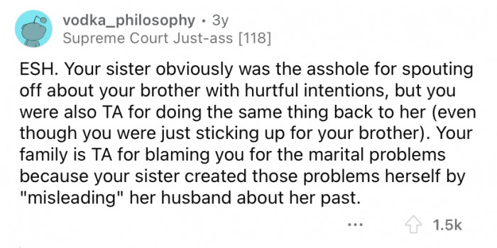 Everyone is the a**hole!