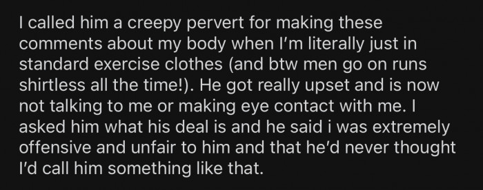 OP ended up calling her dad a 