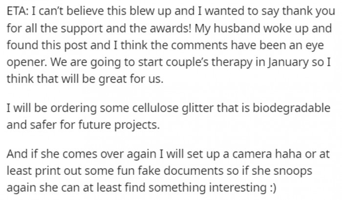 OP provided us with some updates after the thread went viral.