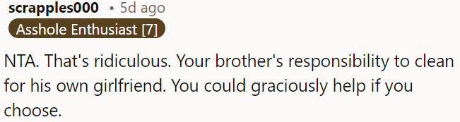 OP can help if he wants, but it's not his obligation.