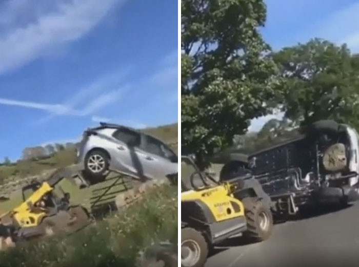"Blocking A Farmer's Gate... What Could Go Wrong?"
