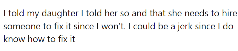 OP has offered the following explanation for why they think they might be the asshole: